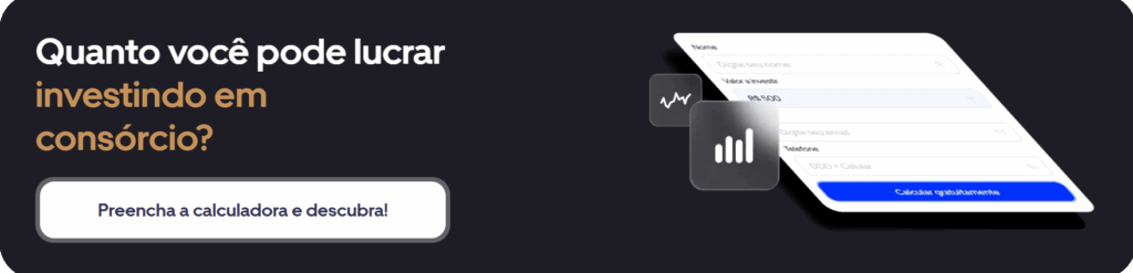 Descubra quanto você pode lucrar ao investir em consórcio | Mycon Consórcio Digital - Calculadora de rentabilidade de carta de crédito contemplada